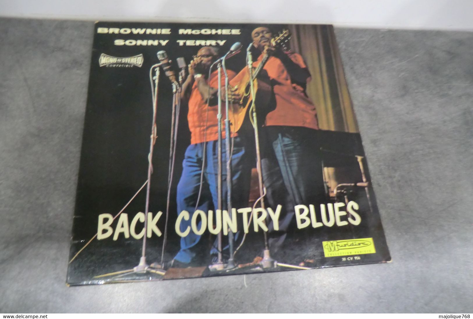 Disque De Brownie Mc Ghee And Sonny Terry - Back Country Blues - Musidisc 30 CV 956 - France 1975 - Blues