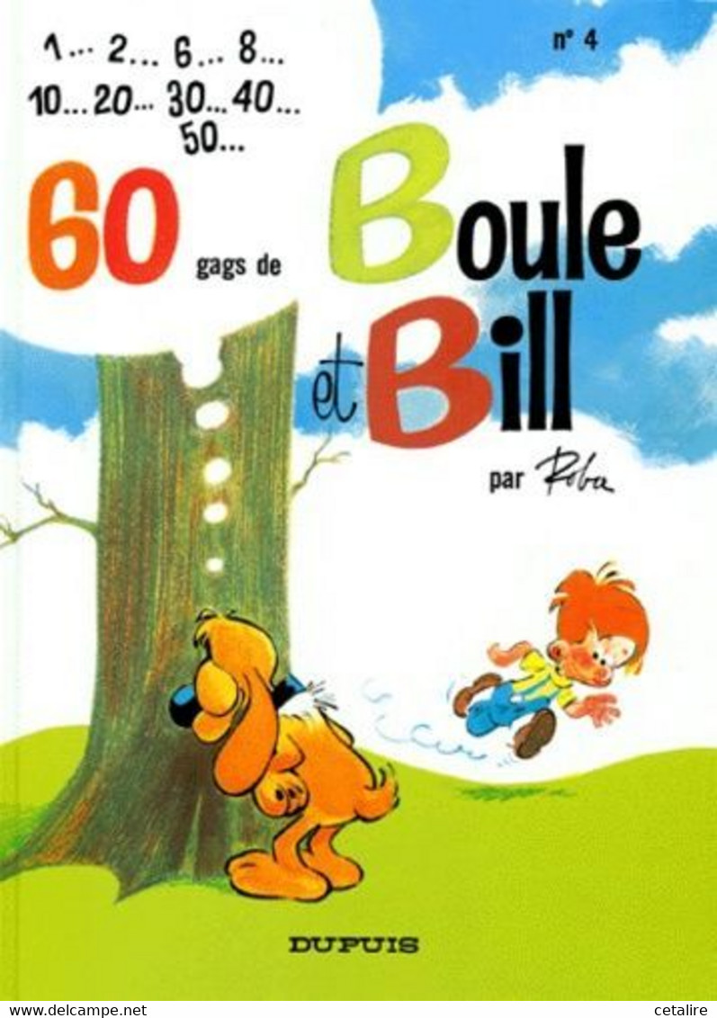 60 Gags De Boule Et Bill N° 4 +++comme Neuf+++ LIVRAISON OFFERTE+++ - Boule Et Bill
