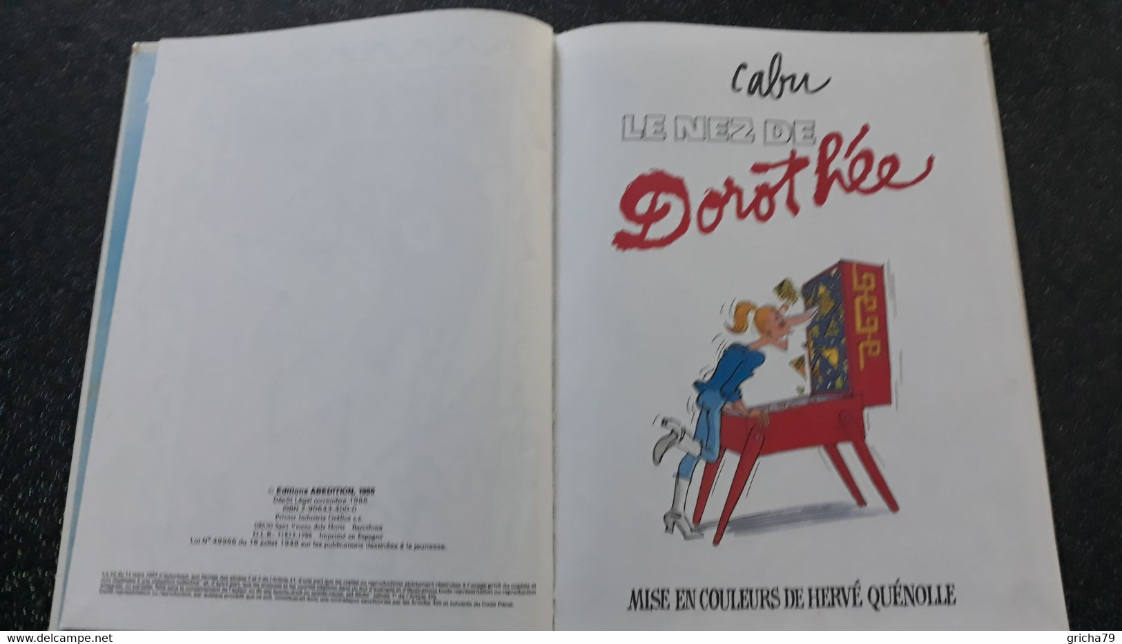 LIVRE - LE NEZ DE DOROTHEE - CABU - Cabu