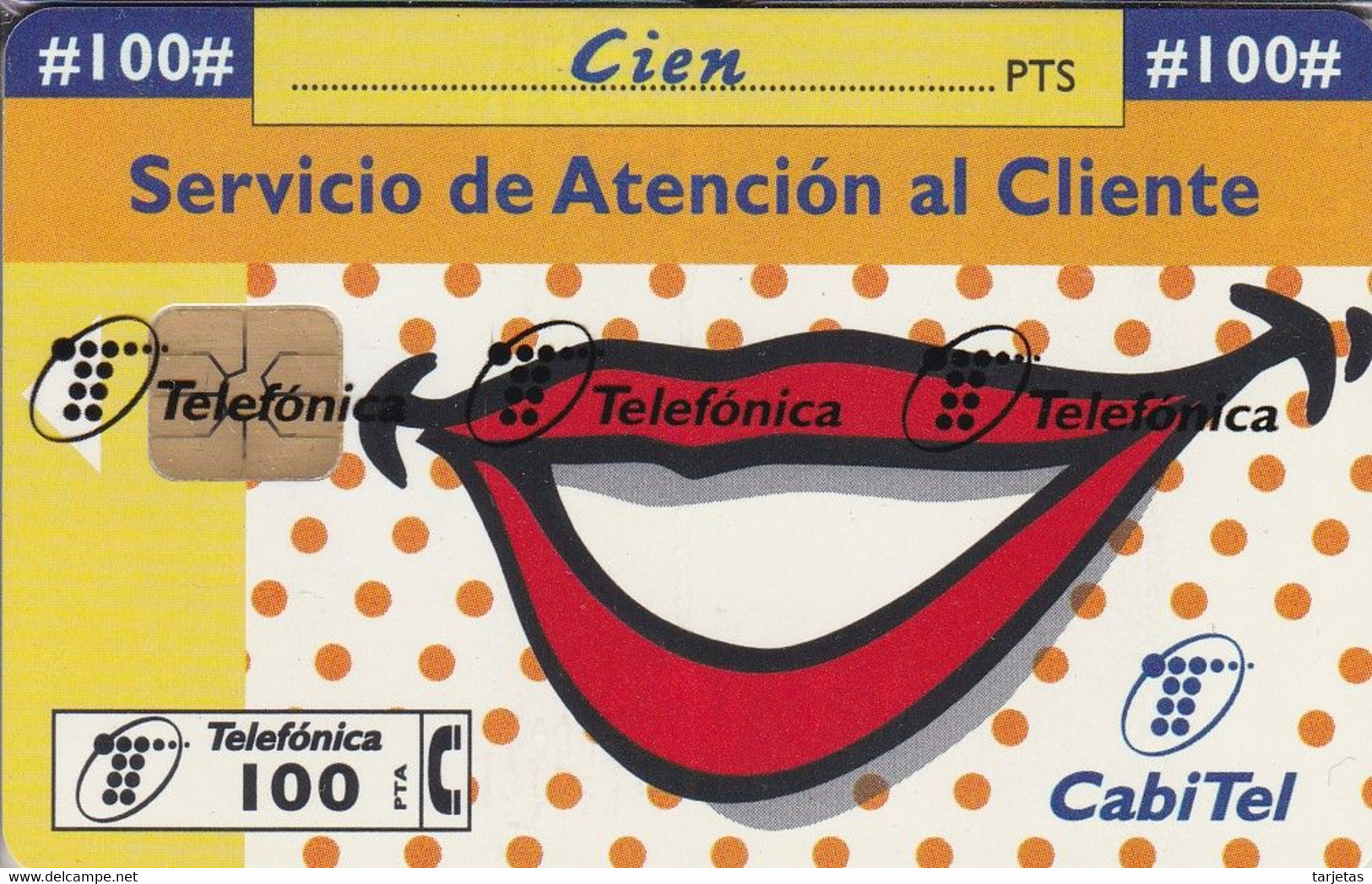 ¡¡OFERTA!! P-335 TARJETA TELEFONICA DE ESPAÑA DE ATENCION AL CLIENTE NUEVA-MINT - Otros & Sin Clasificación