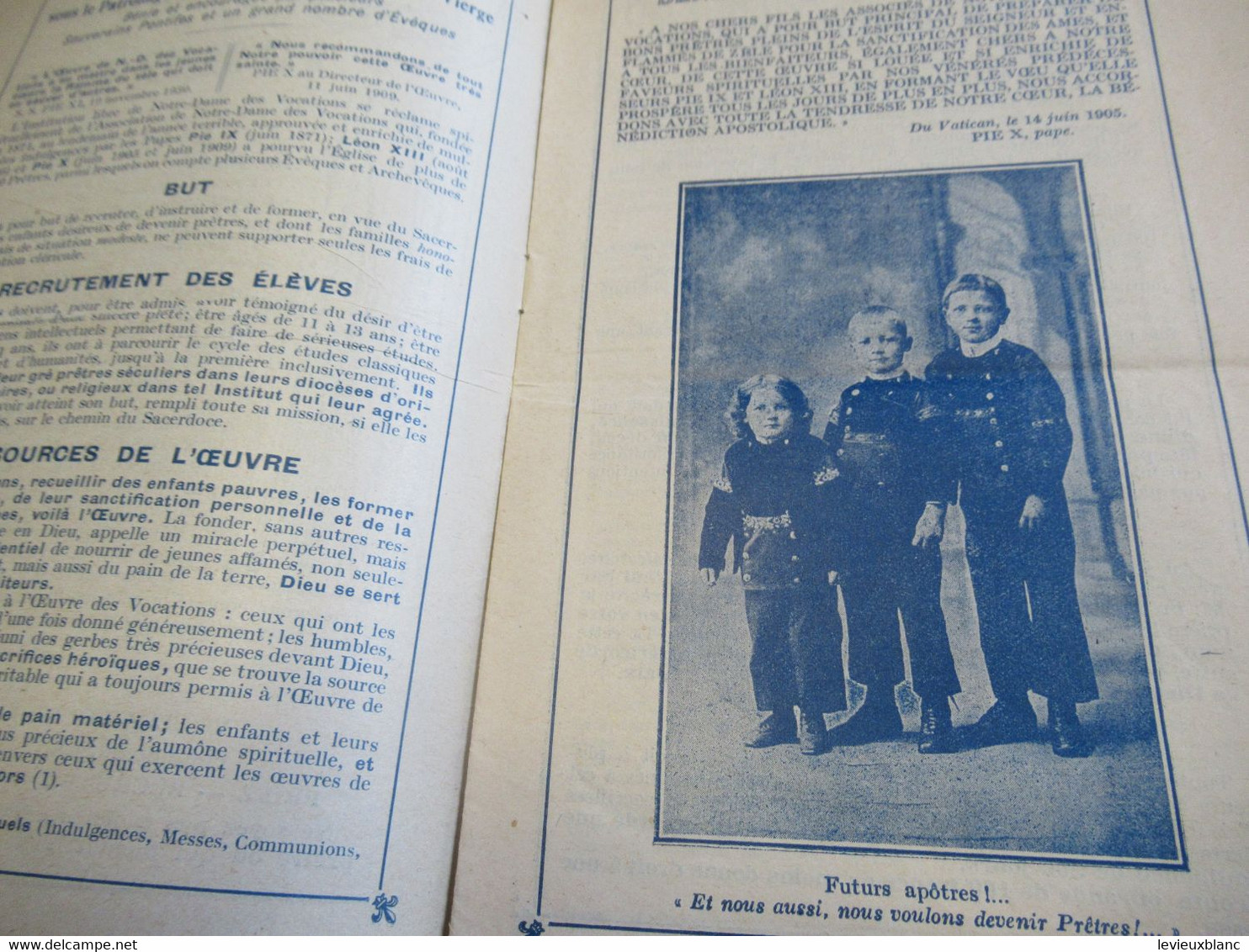 A La Conquête Des Ames/Œuvre De ND Des Vocations/Saint Maur De Glanfeuil (Maine Et Loire) / 1933              CAN850 - Religion & Esotérisme