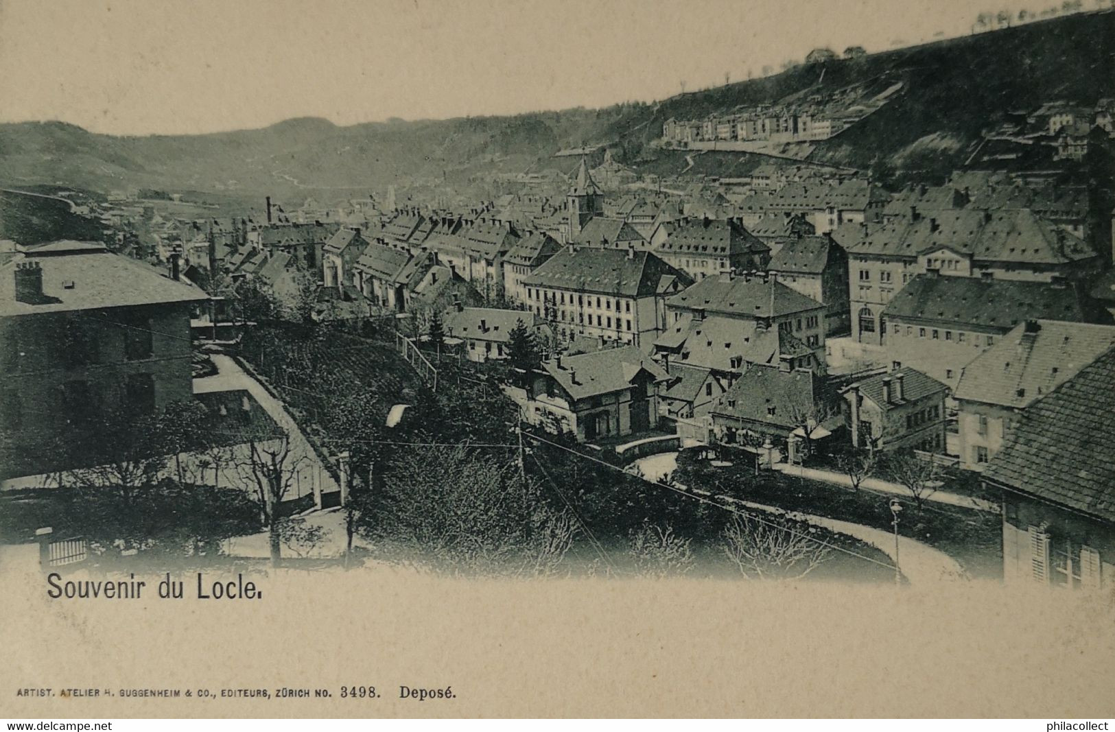 Suisse (NE) Souvenir Du Locle Ca 1900 - Le Locle