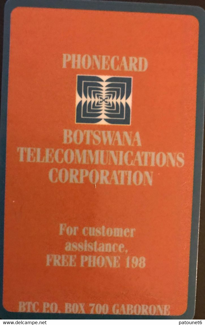 BOTSWANA  -  Phonecard  -  P10 - Botswana