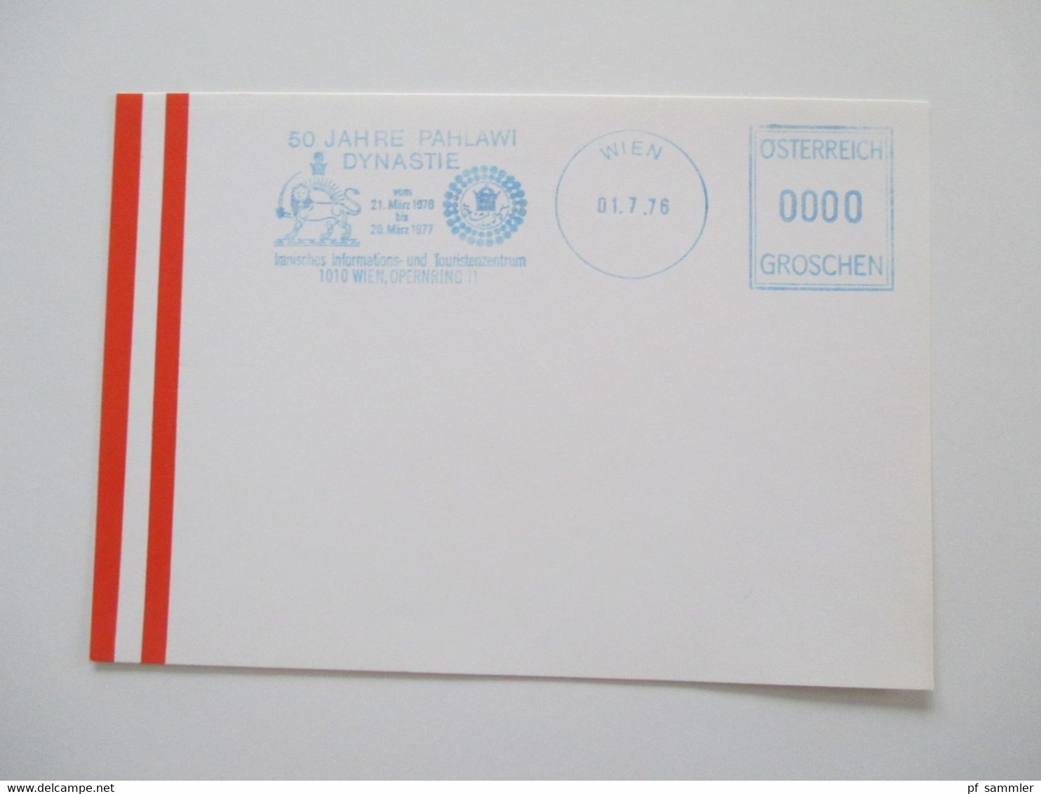 Österreich 1976 - 78 Freistempel mit Wert 0000 Groschen insgesamt 29 Stempelbelege / Blanko Karten alles verschiedene St