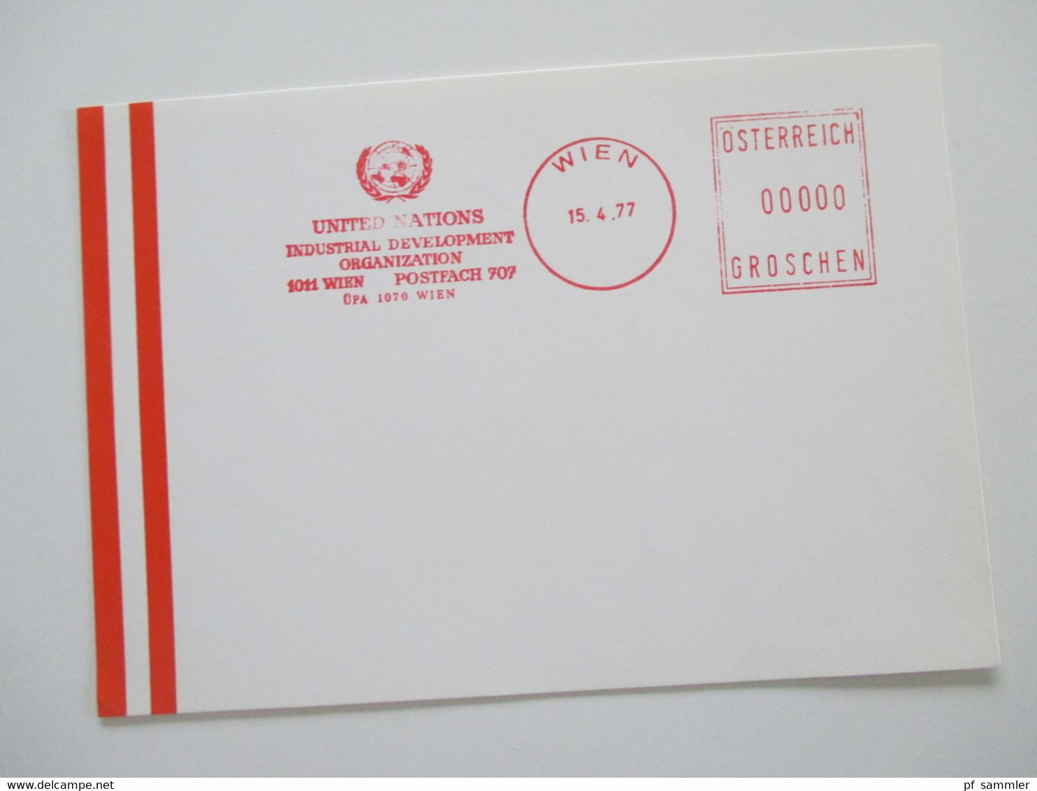 Österreich 1976 - 78 Freistempel mit Wert 0000 Groschen insgesamt 29 Stempelbelege / Blanko Karten alles verschiedene St