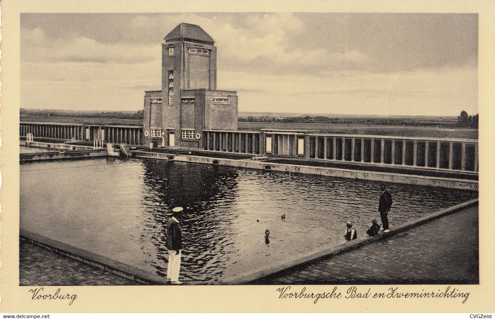 Voorburg  - Voorburgsche Bad En Zweminrichting - Voorburg