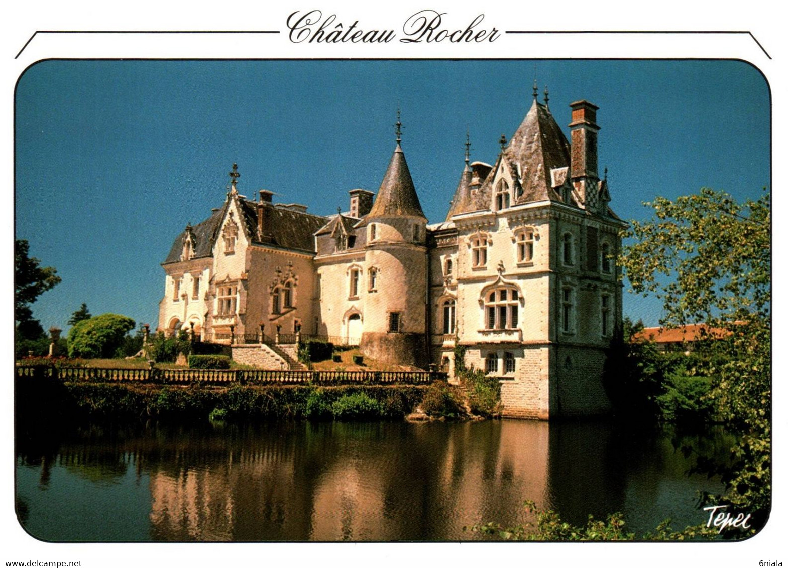 4834 Carte Postale SAINT MATHIEU Château ROCHER   87 Haute Vienne - Saint Mathieu