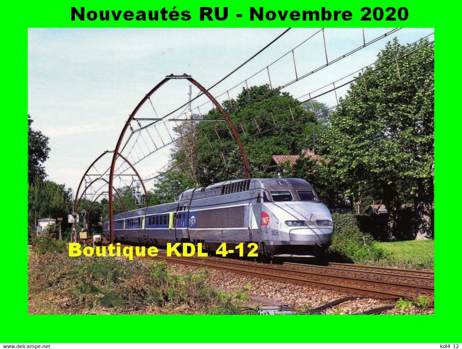 RU 1843 - TGV Atlantique Rame 359 Au PN 108 Vers SAINT-VINCENT DE TYROSSE - Landes - SNCF - Saint Vincent De Tyrosse