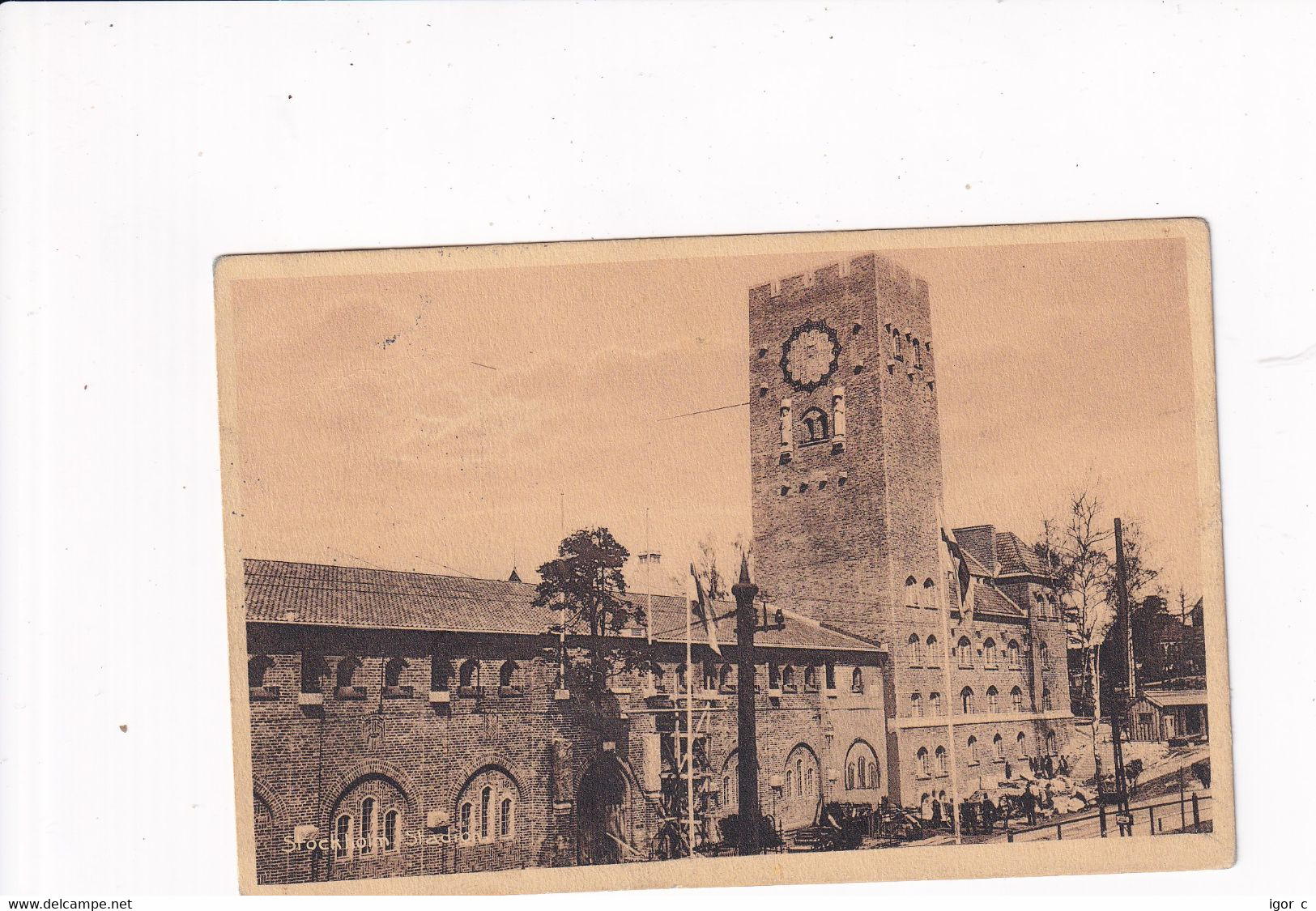 Sweden 1912 Card; Olympic Games Stockholm; Stockholm Olympic Stadion; Sent 15.07.1912 - During The Games RARE - Sommer 1912: Stockholm