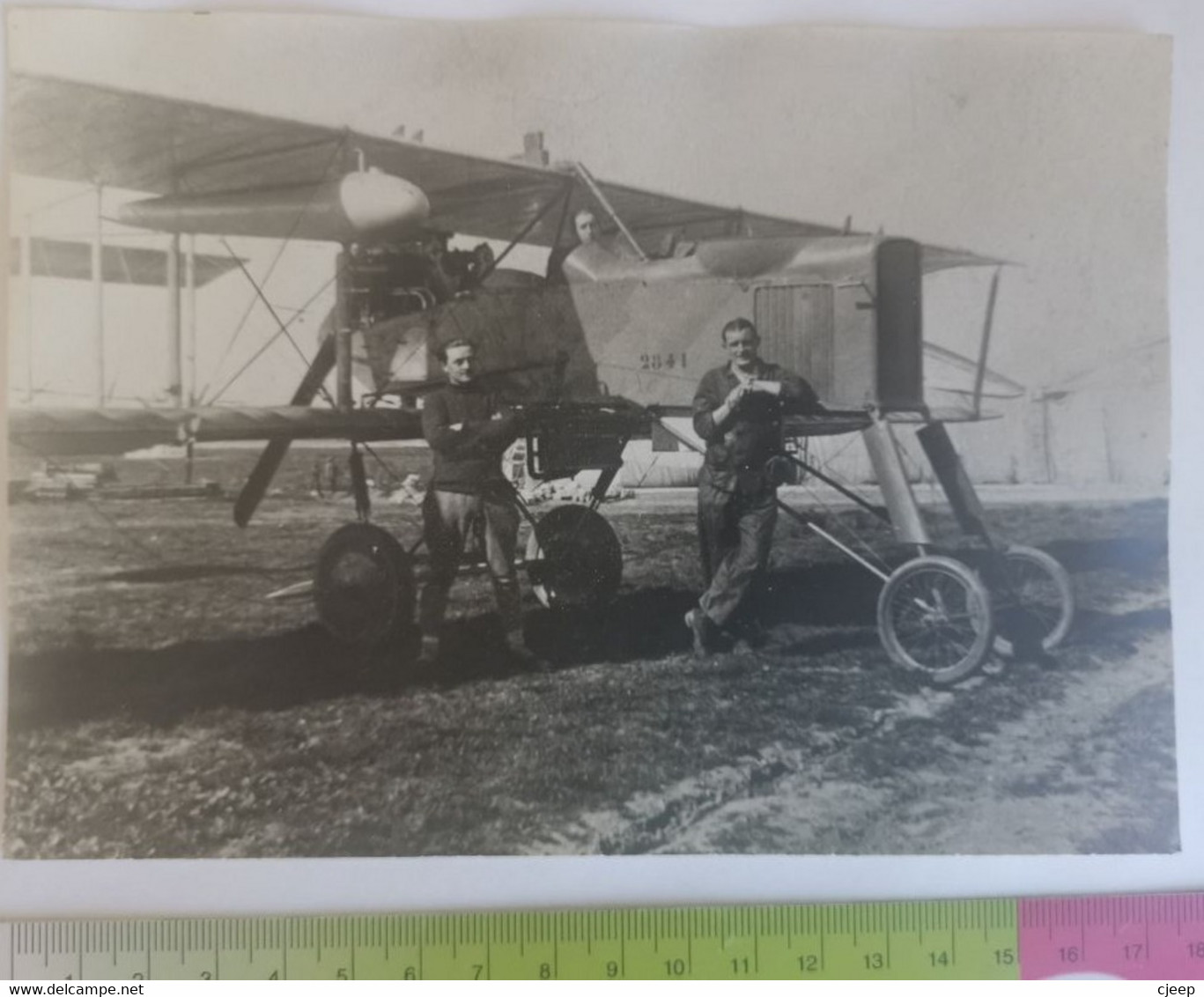 Photo Originale Avion Modèle à Identifier Après Guerre ? Tirage Argentique Belle Prise De Vue - Aviation