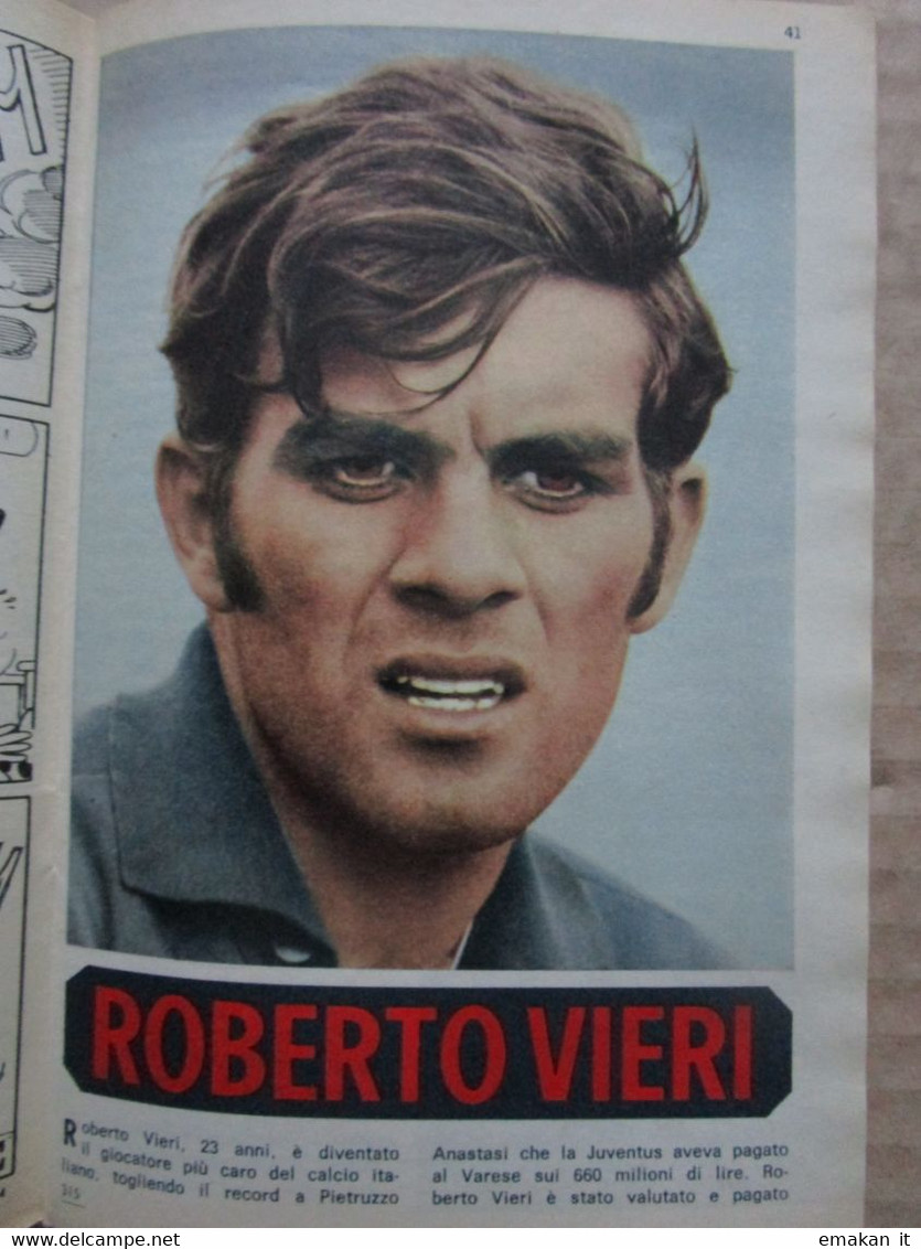 # IL MONELLO N 28  / 1969 ARTICOLO ROBERTO VIERI SAMPDORIA - Prime Edizioni