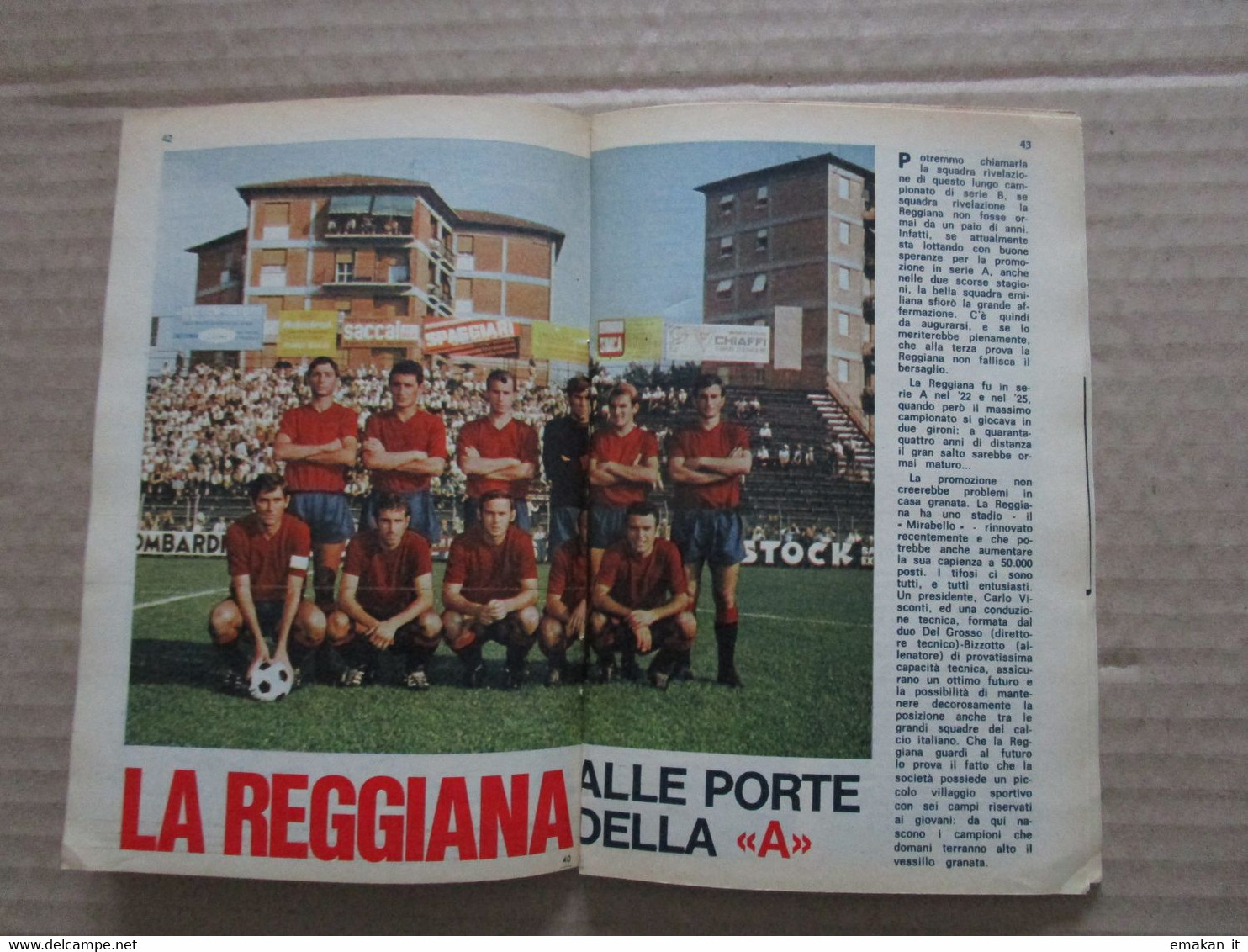 # IL MONELLO N 21 / 1969 ARTICOLO REGGIANA ALLE PORTE DELLA A - Prime Edizioni