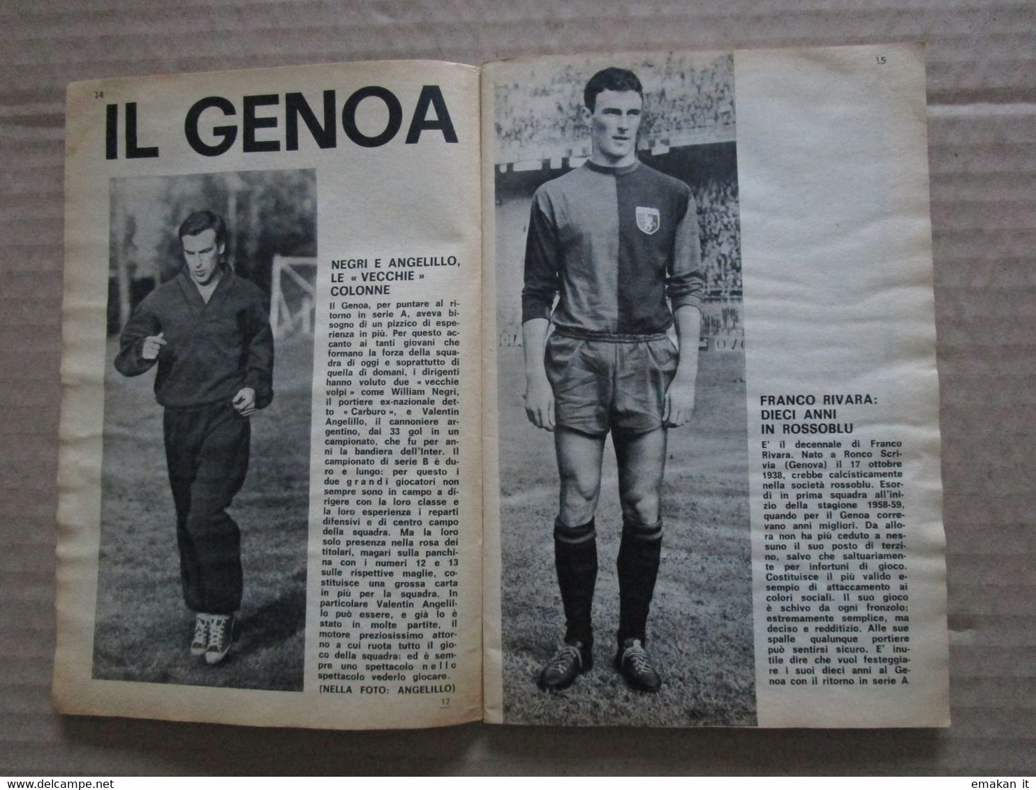 # IL MONELLO N 9 / 1969  ARTICOLO GENOA - Prime Edizioni