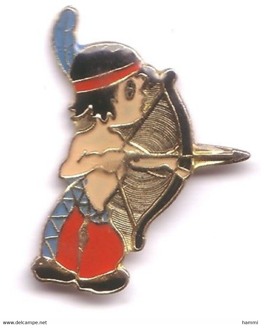 SP75 Pin's Tir Arc Indien Ute Achat Immédiat - Boogschieten