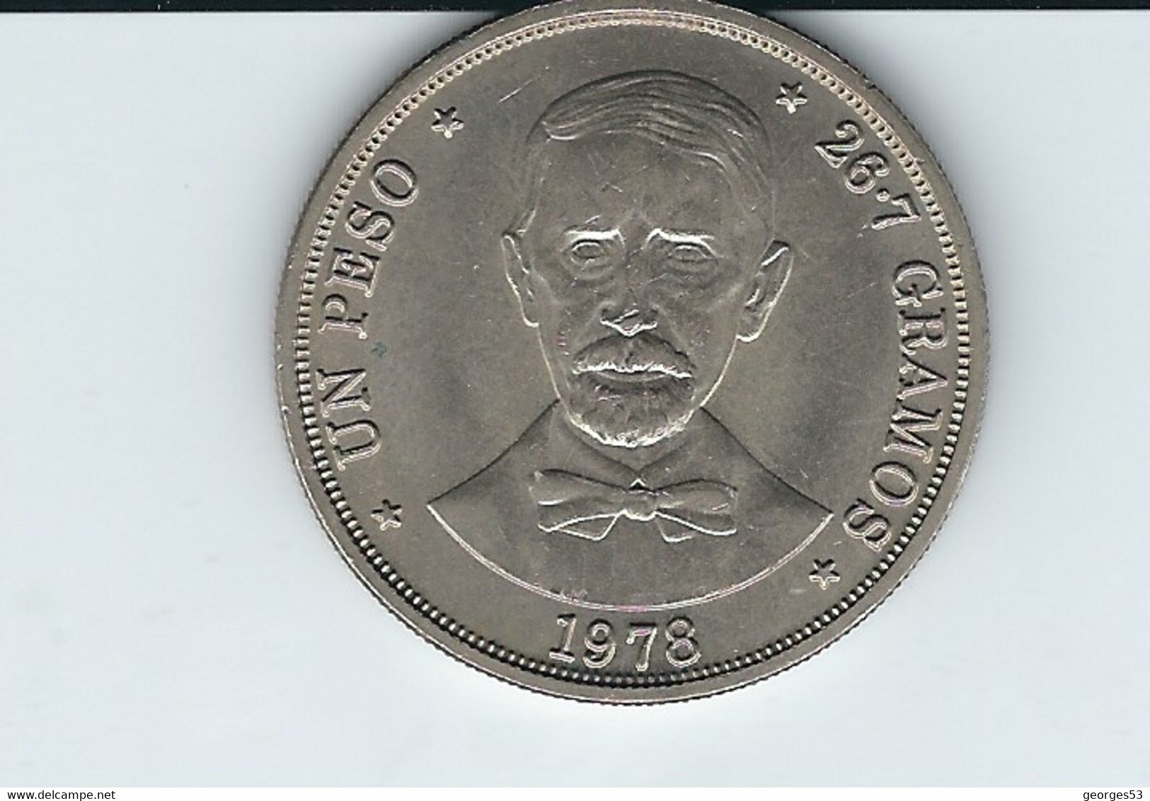 REPUBLIQUE DOMINICAINE  1 PESO    1978 - Dominikanische Rep.