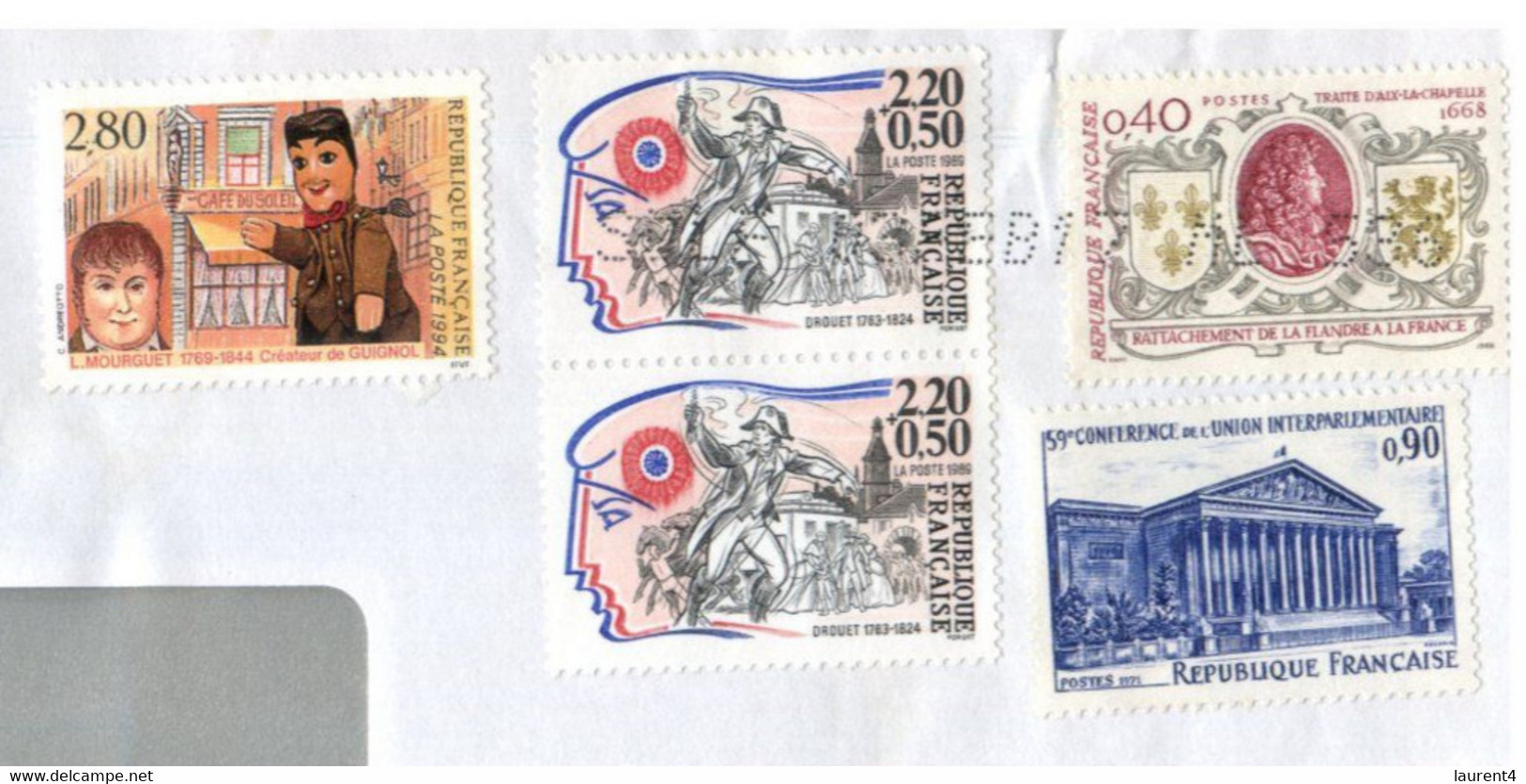 (X21) Cover Posted From France To Australia (with Older Stamps...) Posted 2017 - Otros & Sin Clasificación