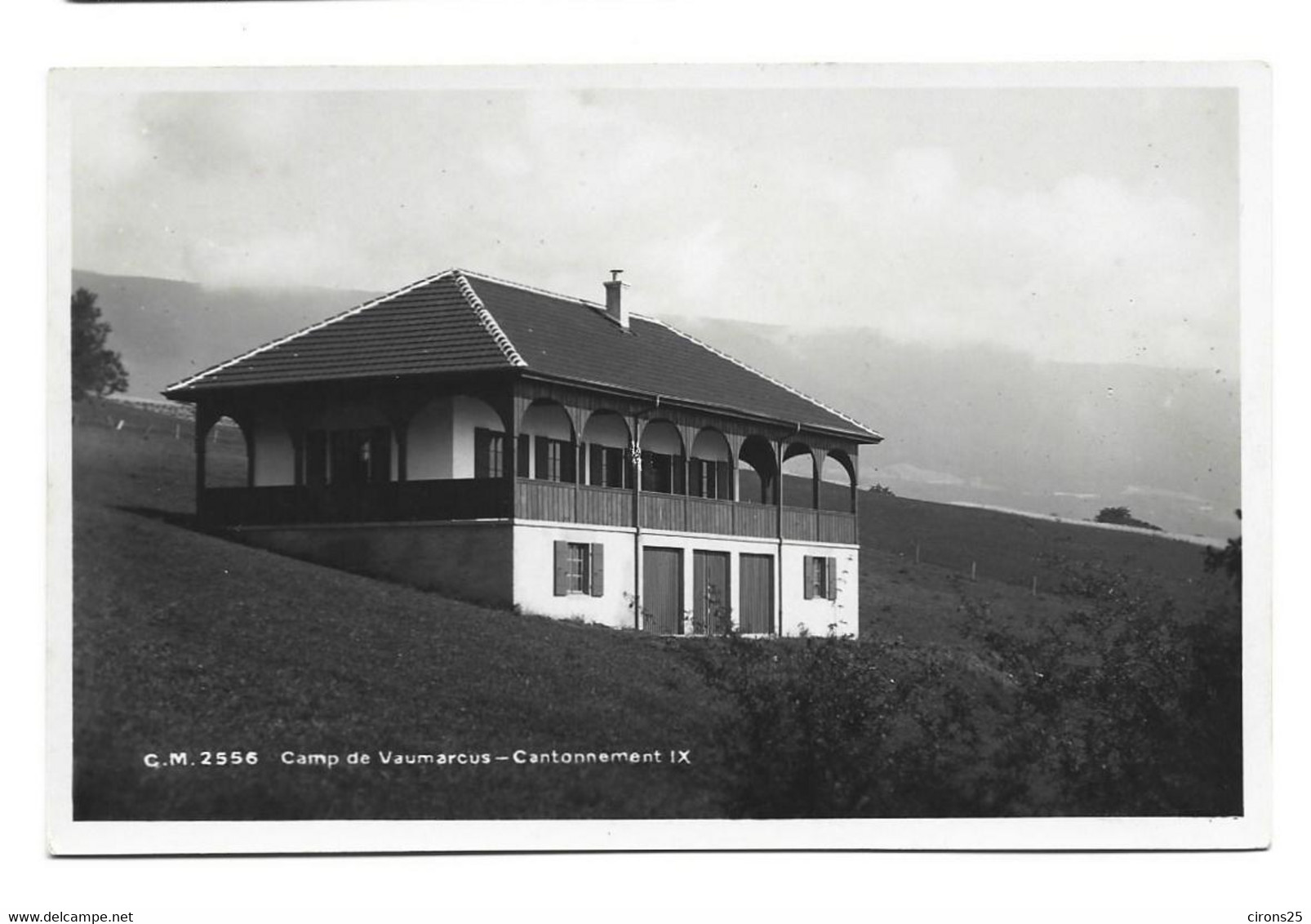 SUISSE NE Camp De Vaumarcus - Vaumarcus