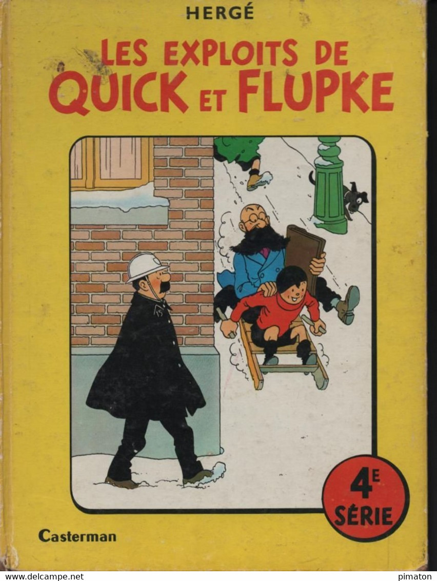 BD De HERGE : LES EXPLOITS DE QUICK ET FLUPKE   ( 1951 ) - Hergé