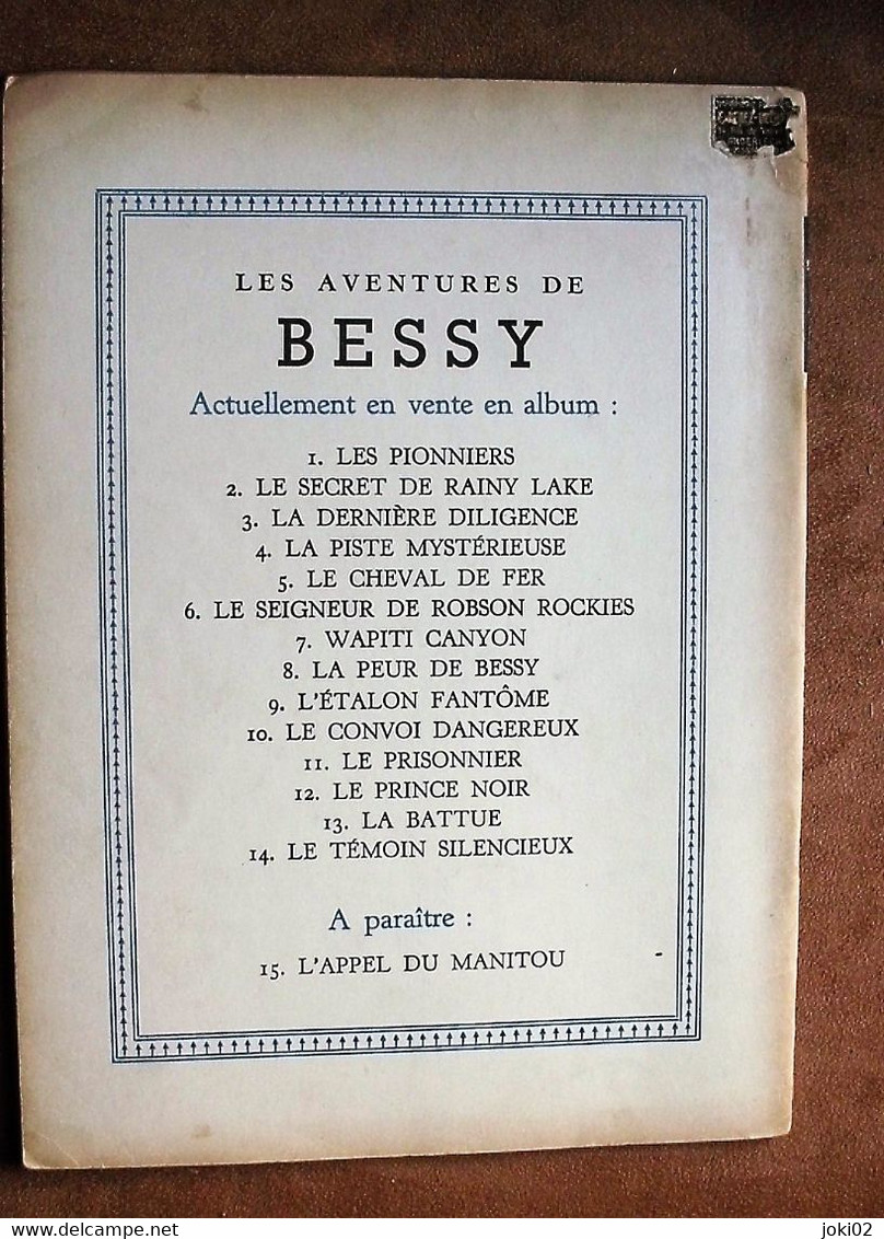 BESSY  Numéros: 14+19+34  Vandersteen -wirel - Bessy