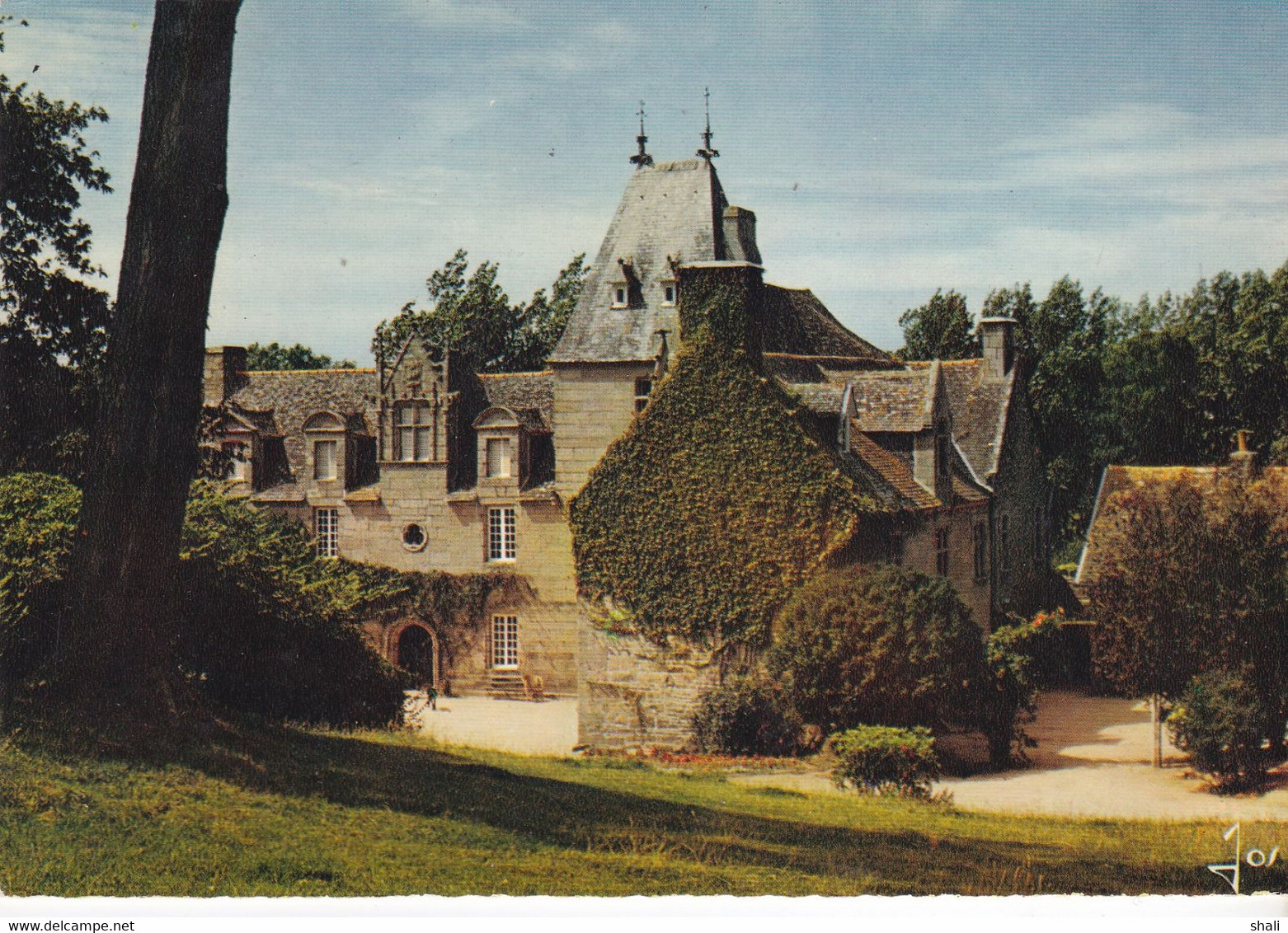 CPSM CHATEAU DE BRETAGNE LE CHATEAU DE TRONJOLY EN CLEDER - Saint-Vougay