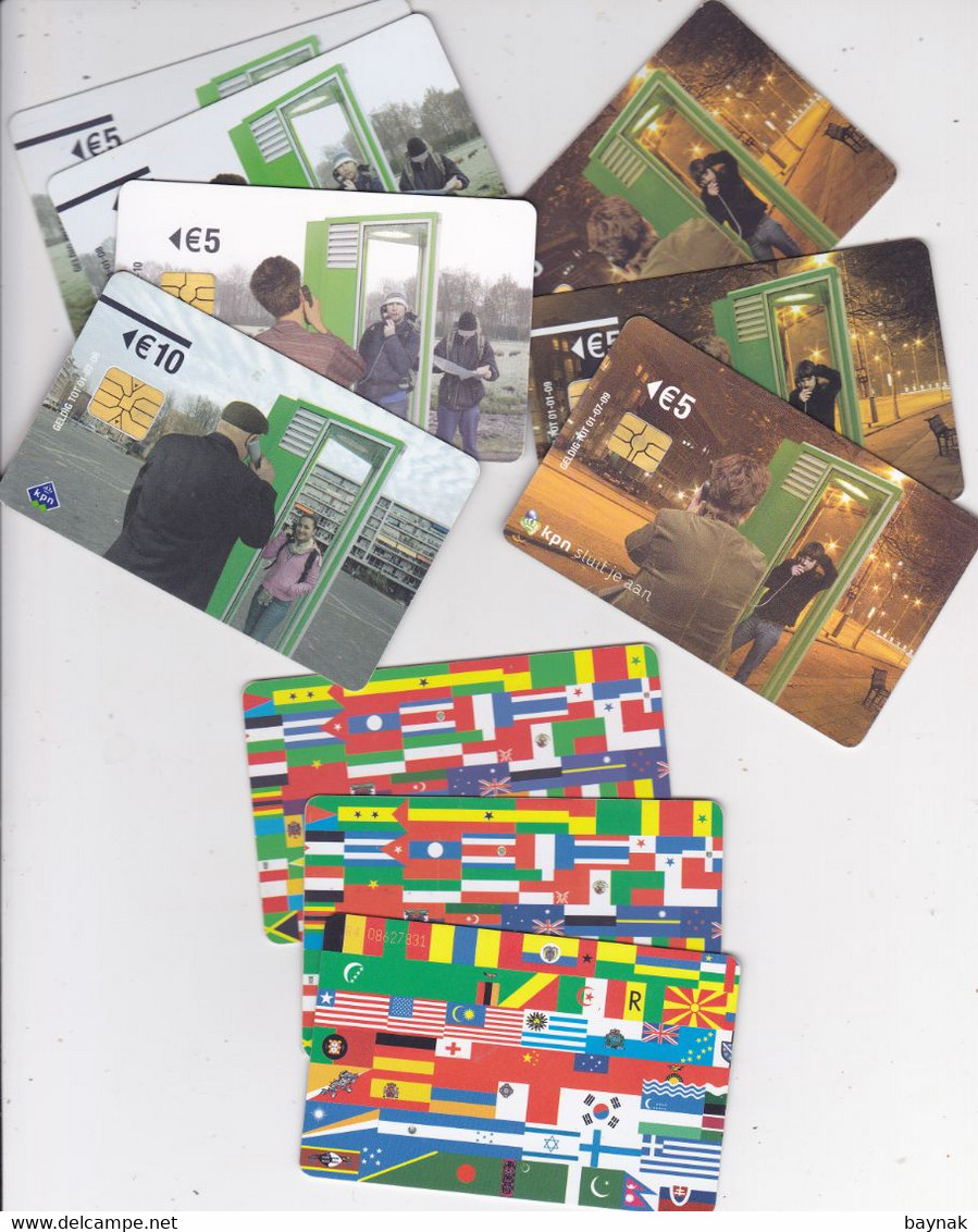 NL  --   LOT + /-  2000  OLD PHONECARD  --  9 kg schwer