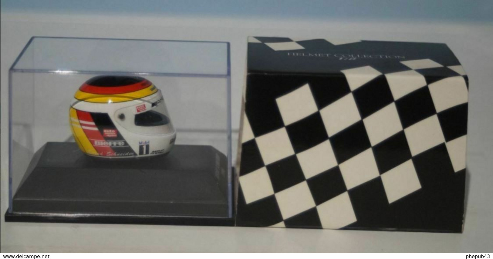 Helmet Bieffe - Bernd Schneider - Mercedes AMG - ITC 1996 - Minichamps (1:8) - Autres & Non Classés