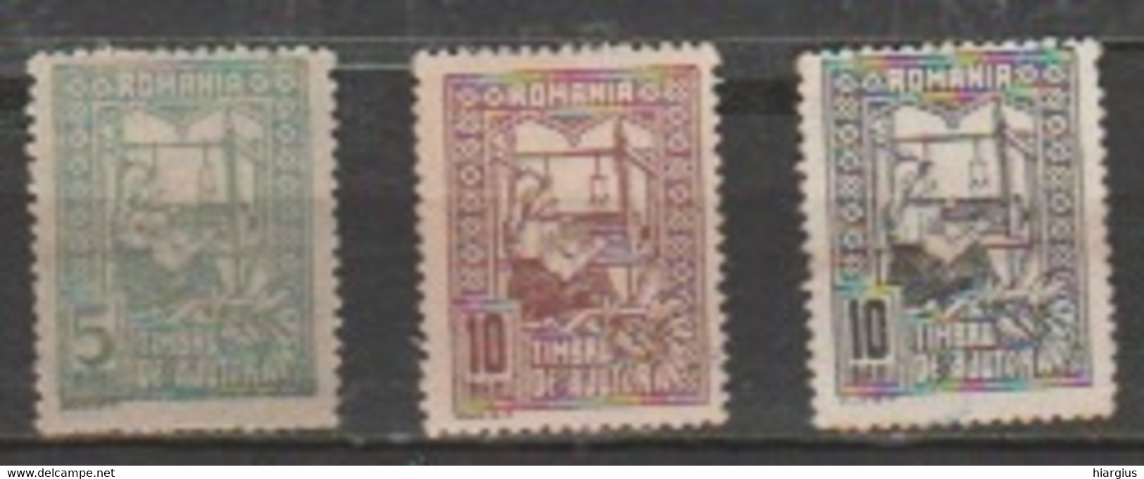 ROMANIA-Scott #:RAJ2;RAJ4;RAJ12-15;RA4;RA5;RA6;RA14 -Catalog Value $4.30 - Service