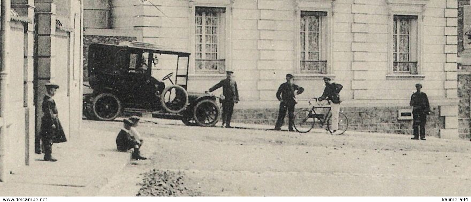 ESSONNE  /  BRIIS-sous-FORGES  /  RUE  DE  L' ORME  MAILLARD  ( Automobile 1900 ) /  Edit. FOURNIER - Briis-sous-Forges