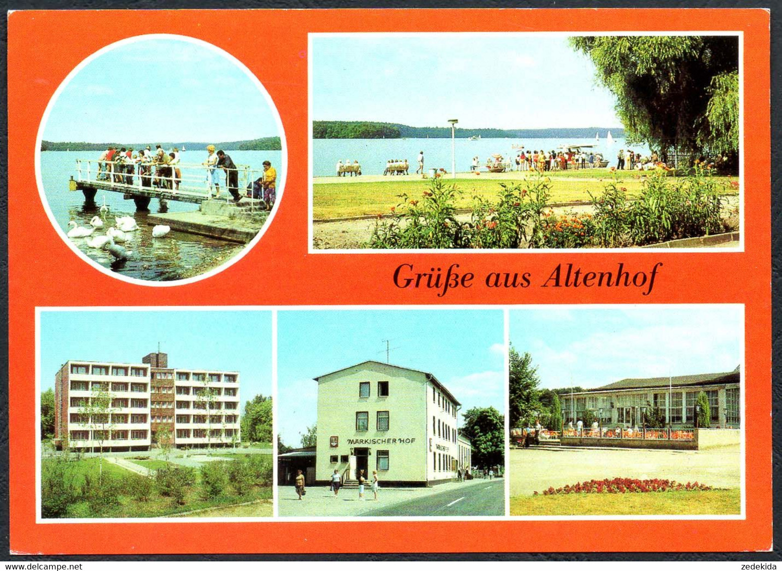 E4697 - TOP Altenhof - Werbellinsee FDGB Heim Märkischer Hof Und Strandpavillon - Bild Und Heimat Reichenbach - Eberswalde