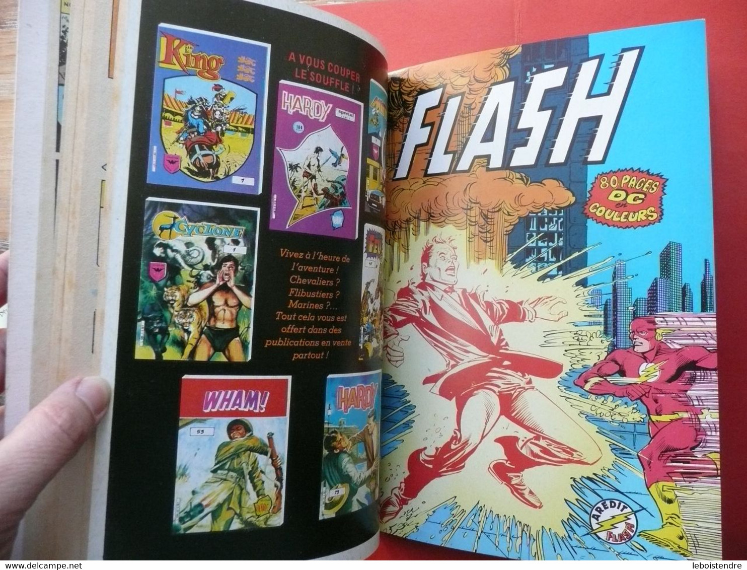 RARE FLASH ALBUM N° 3 RELIURE EDITEUR FLASH NOUVELLE FORMULE N° 5 DE 03 / 1984 ET N° 6 DE 04 / 1984 RELIES DC AREDIT - Flash