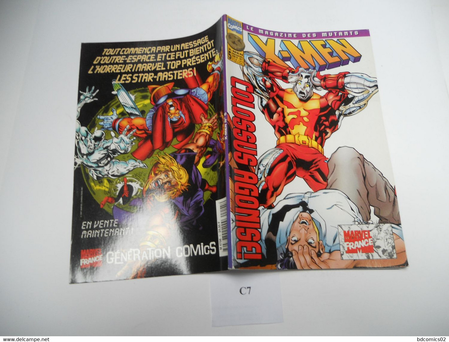 X-Men N° 5 ( Le Magazine Des Mutants - Juin 1997 ) : " Colossus Agonise ! "Marvel France C7 - X-Men