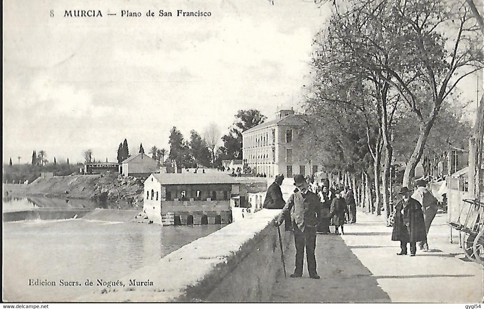 Murcia  Plano  De   San  Francisco  CPA 1909 - Zu Identifizieren