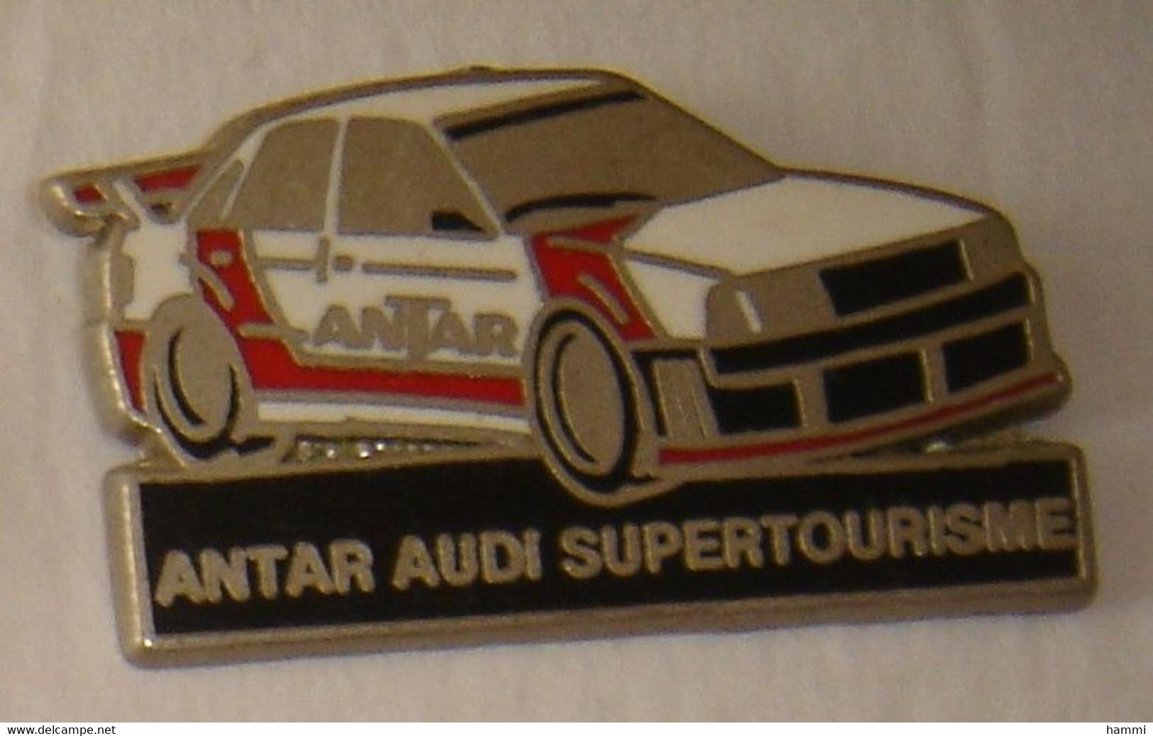 L382 Pin's Rallye ANTAR AUDI SUPERTOURISME Pub Carburant Signé Ebc Achat Immédiat - Audi