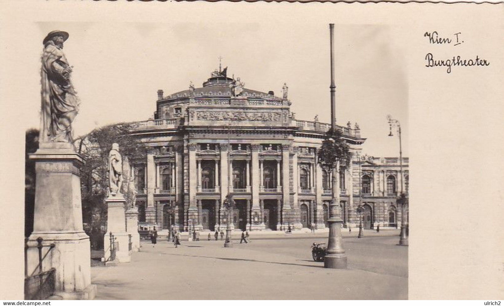 AK Wien - Burgtheater - 1936 (52943) - Ringstrasse