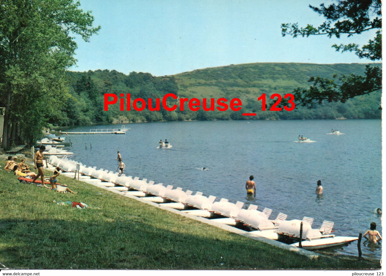 63 Puy De Dôme - MANZAT - " LAC De TAZENAT " - Manzat