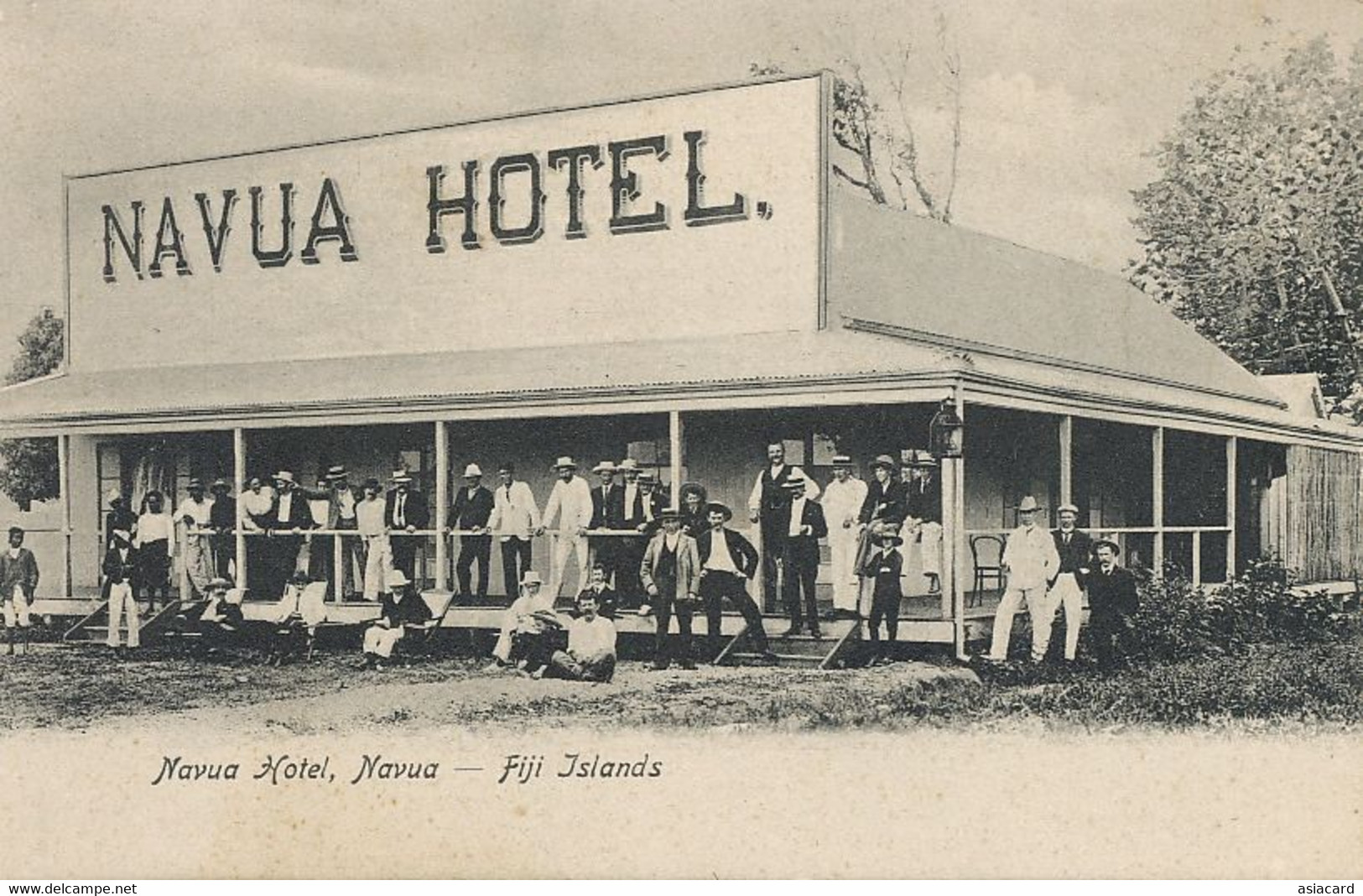 Fiji  Islands. Navua Hotel , Navua  Undivided Back. - Fidji