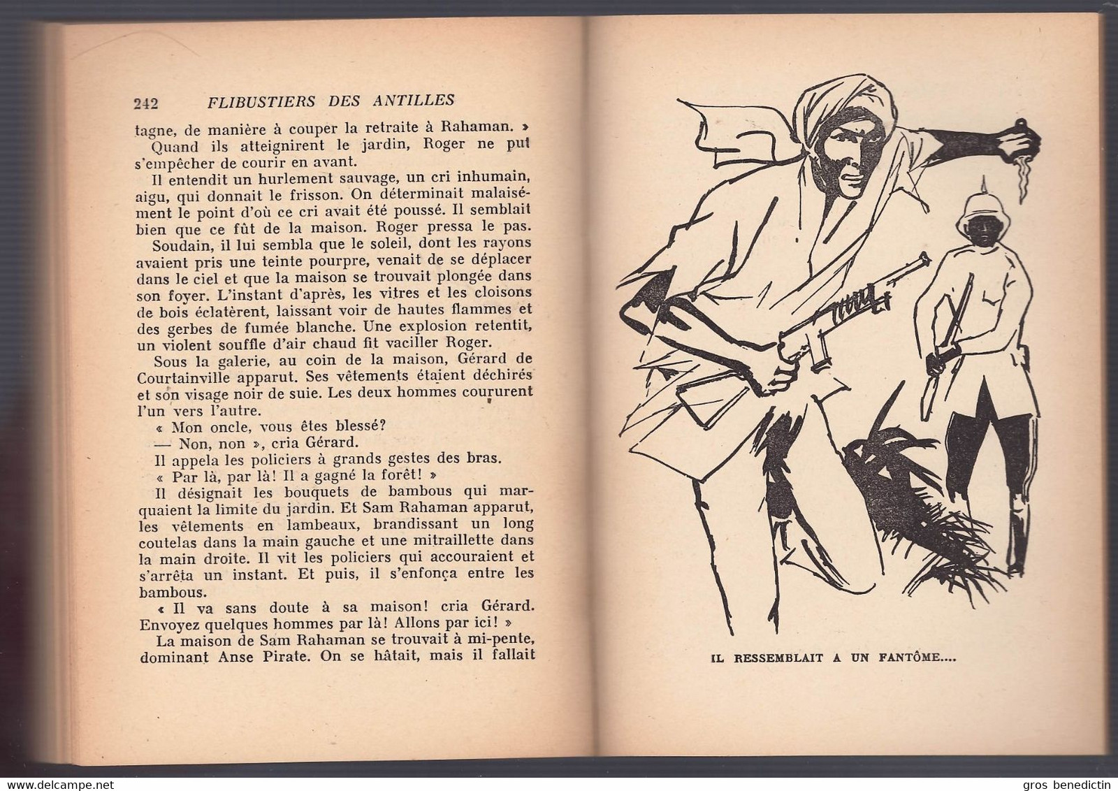 Hachette - Bibliothèque De La Jeunesse - Jacques Legray - "Flibustiers Des Antilles" - 1953 - #Ben&BJanc - Bibliotheque De La Jeunesse