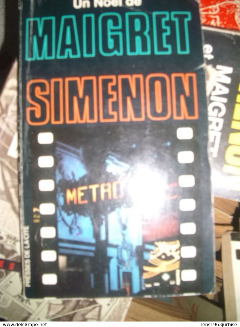 SIMENON Georges , Un Noël De Maigret - Auteurs Belges