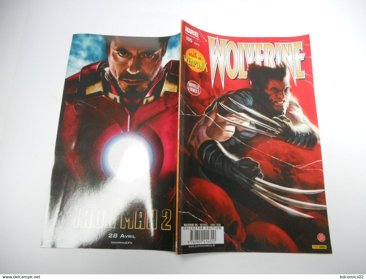 Wolverine  COLLECTOR N° 195 : Les Hommes D'adamantium    TTBE - Volverine