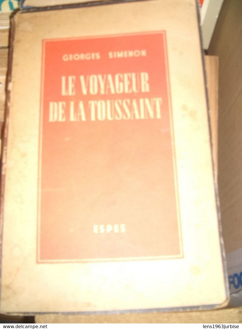 SIMENON Georges , Le Voyageur De La Toussaint - Autores Belgas