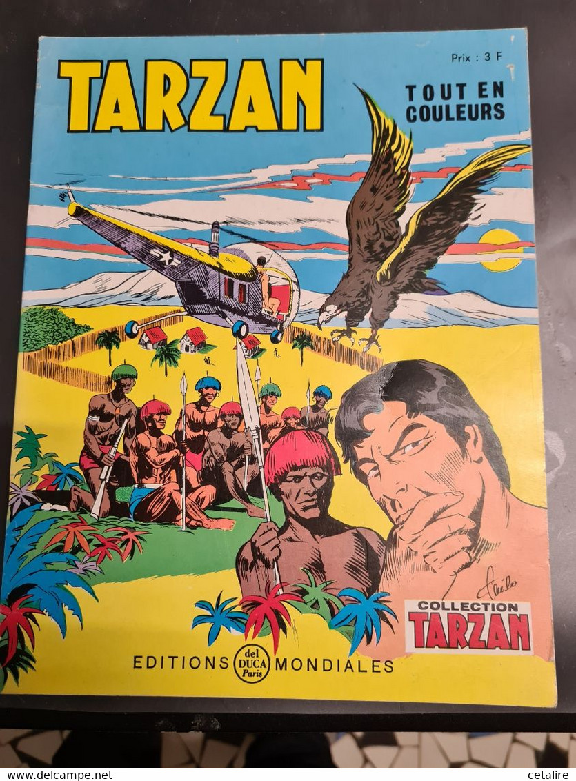 Tarzan N°68 1974   +++TBE+++ LIVRAISON GRATUITE - Tarzan