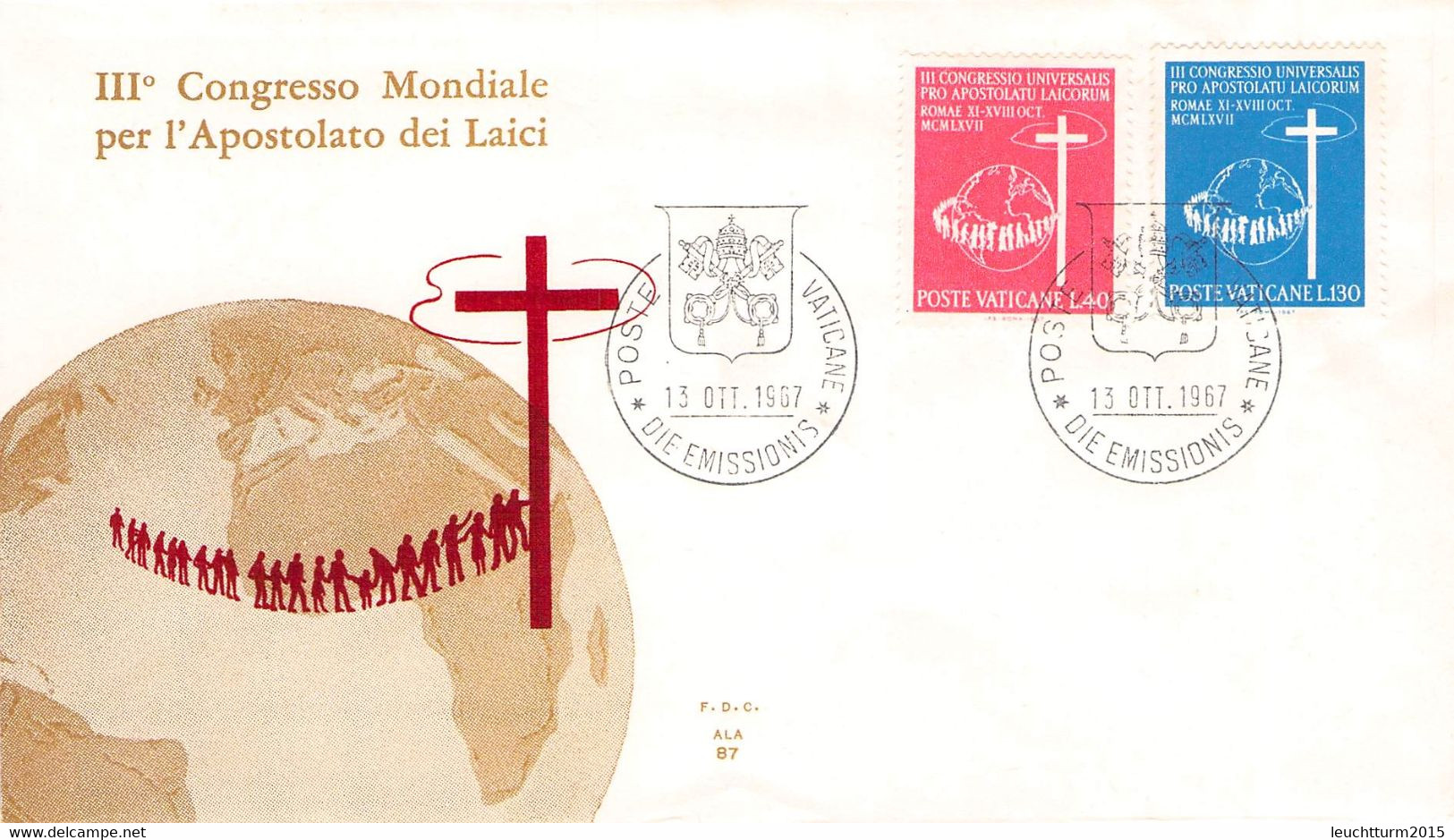 VATICAN - COLLECTION 20 FDC /GA36