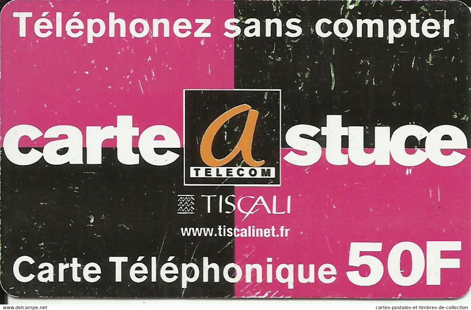 Carte Telephonique ,  Carte Astuce - Tiscali - Mobicartes (GSM/SIM)