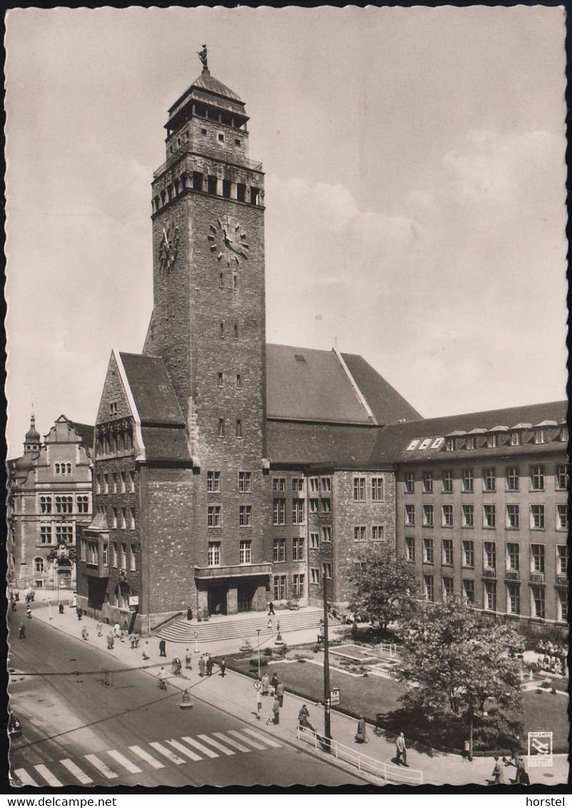 D-12043 Berlin - Rathaus Neukölln - Alte Ansicht - Karl-Marx-Straße  ( Echt Foto) - Neukoelln