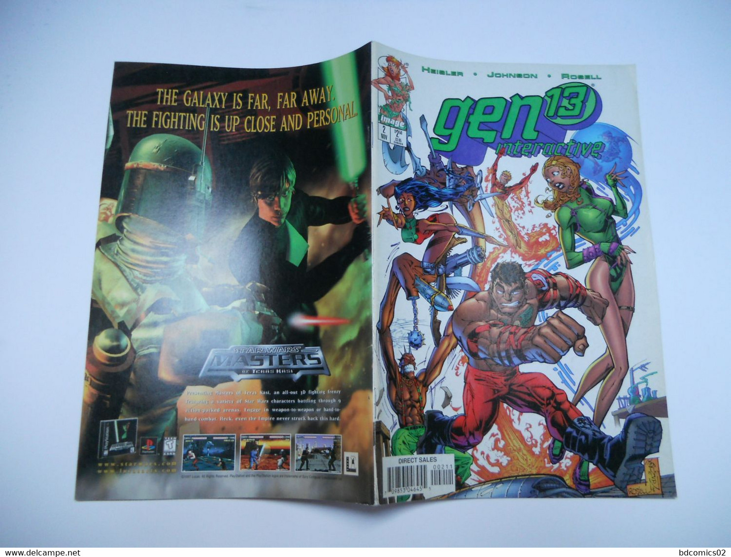 GEN 13 INTERACTIVE N°2 1997 EN V O TBE - Comics & Mangas (other Languages)