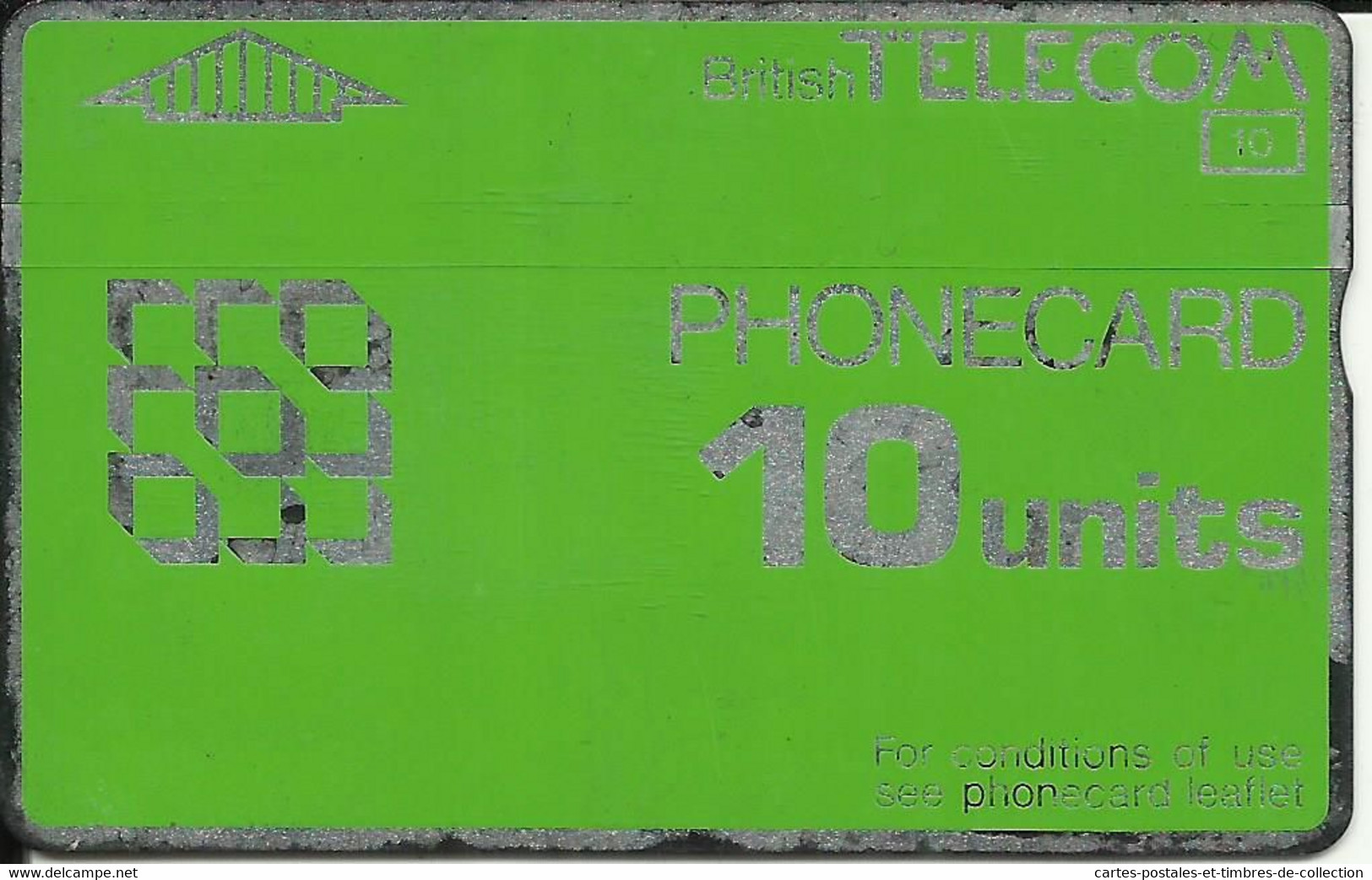 Carte Telephonique , 10u Definitive / Unofficial Overprint / Century 21 Designs - BT Schede Mondiali (Prepagate)