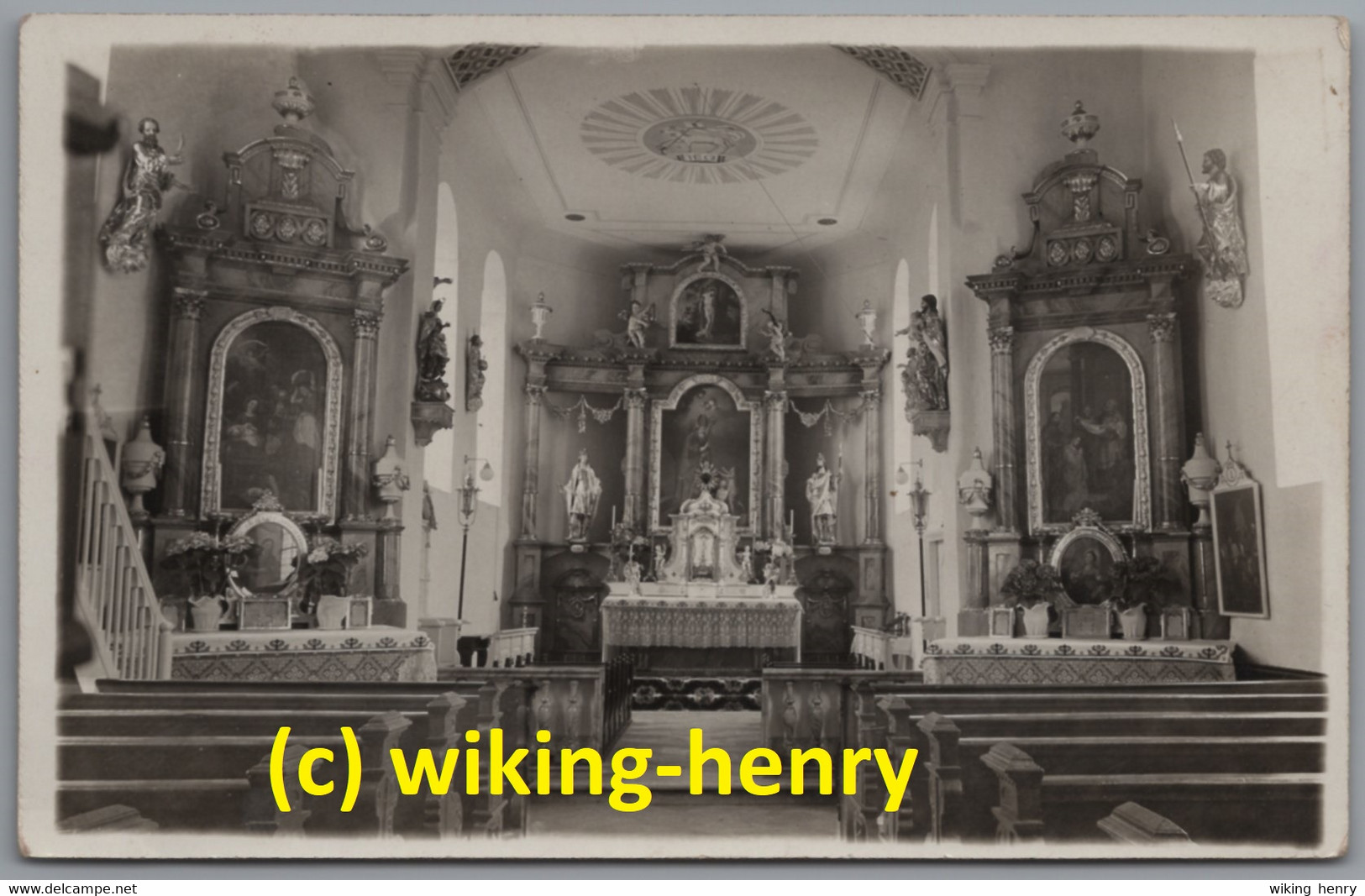 Weissenhorn Hegelhofen - S/w Katholische Pfarrkirche Sankt Nikolaus 1 - Weissenhorn