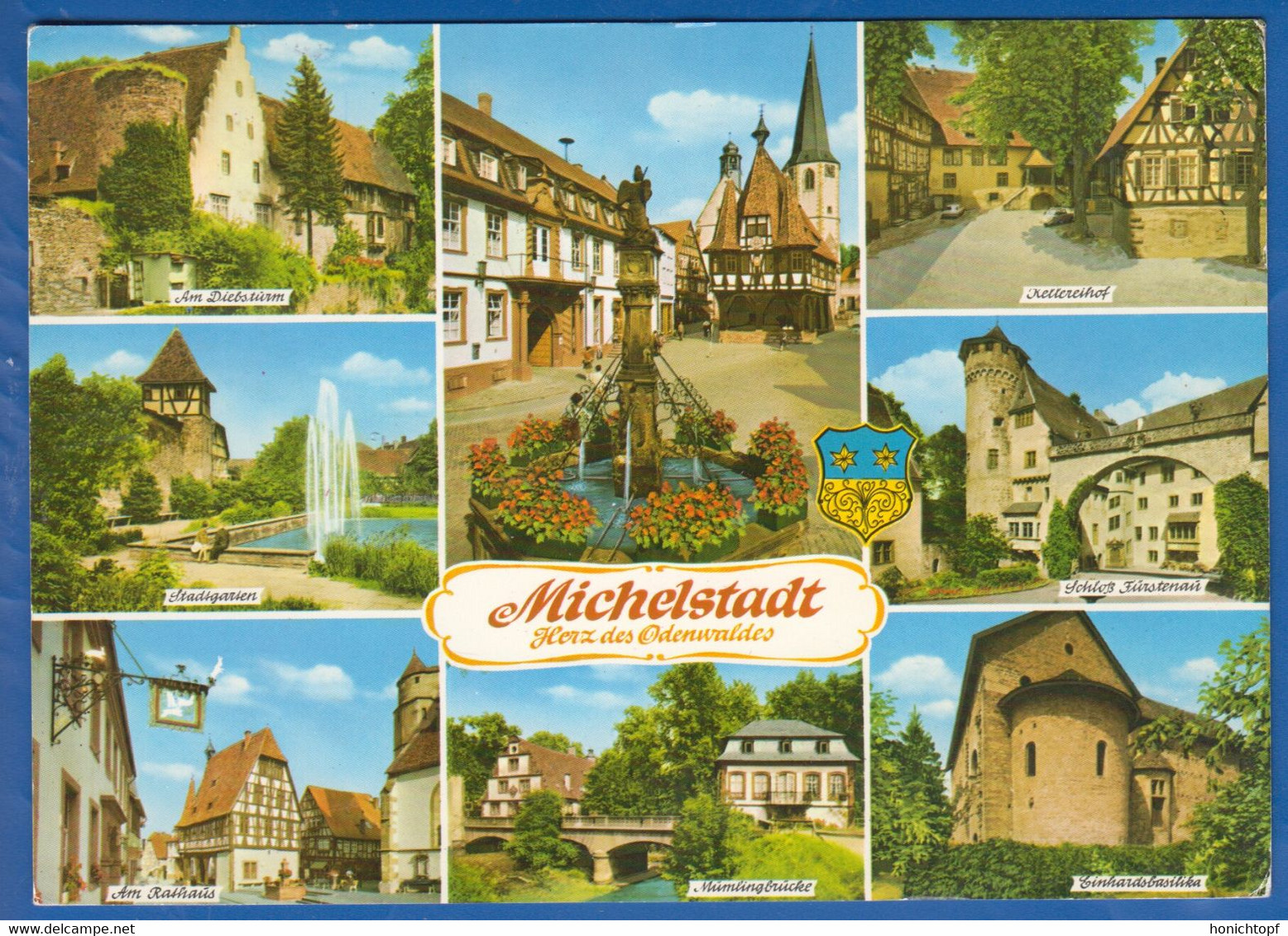 Deutschland; Michelstadt; Multibildkarte - Michelstadt