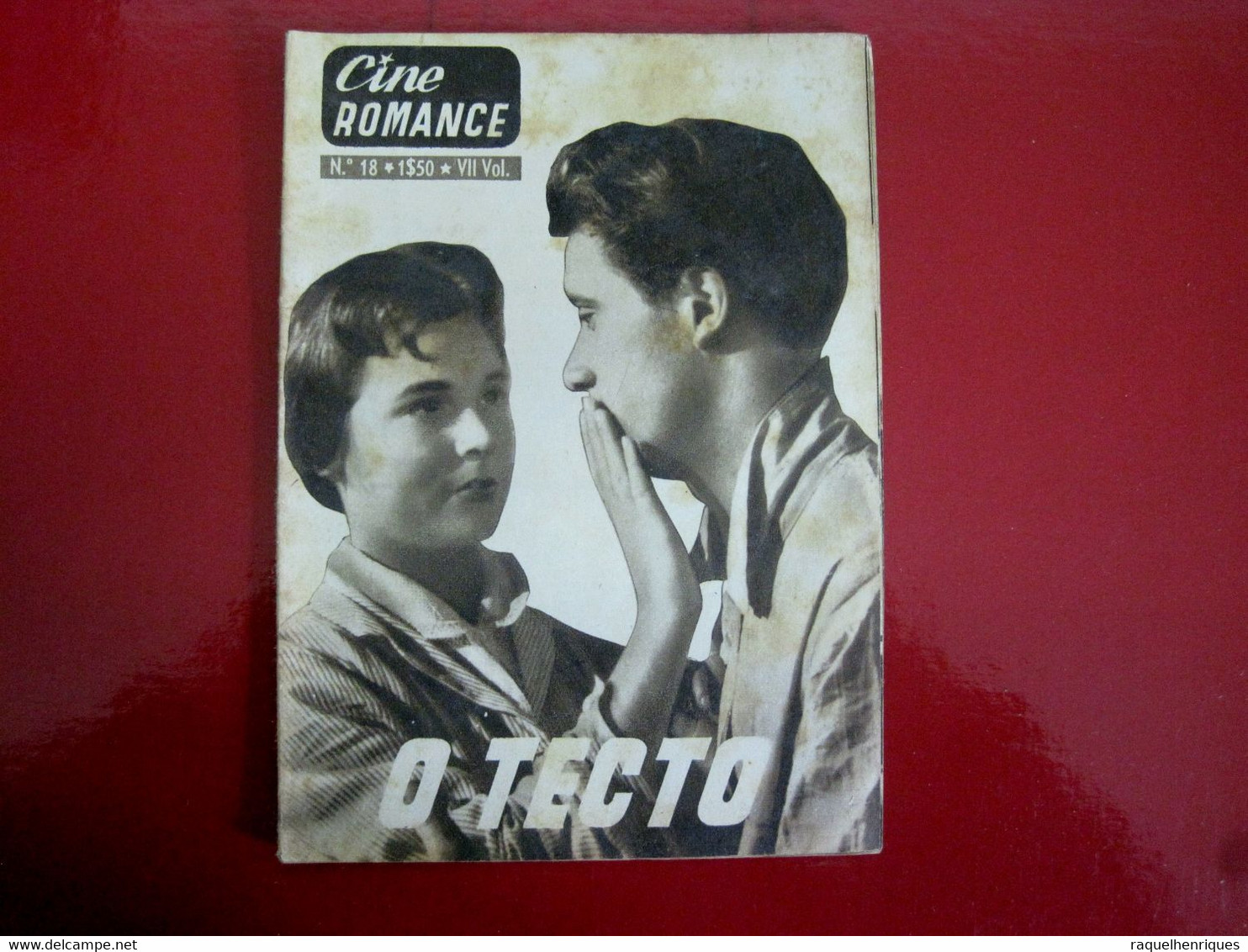 Il Tetto 1956 -  Gabriella Pallotta, Giorgio Listuzzi, Gastone Renzelli - PORTUGAL MAGAZINE - CINE ROMANCE Nº 18 - Zeitungen & Zeitschriften