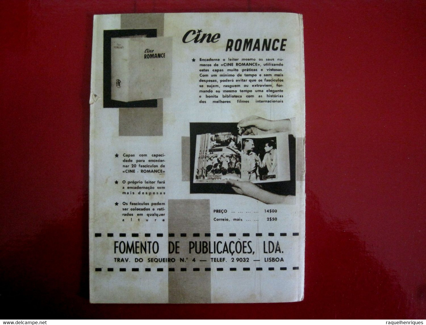 Silk Stockings 1957 - Fred Astaire, Cyd Charisse, Janis Paige - PORTUGAL MAGAZINE - CINE ROMANCE Nº 19 - Revues & Journaux